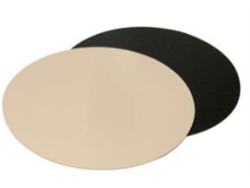 GOLDKARTONSCHEIBEN  ø 30 cm rund, gold/schwarz - Scheitlin Papier GOLDKARTONSCHEIBEN  ø 30 cm rund, gold/schwarz