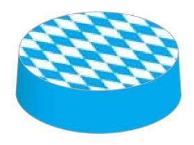 PAPER CAPS  82 mm, Bayern
