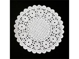 DECORETTEN RUND  ø 13 cm rund, hochweiss - Scheitlin Papier DECORETTEN RUND  ø 13 cm rund, hochweiss