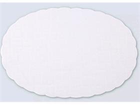 PLATTENPAPIERE  16 x 24 cm, oval , hochweiss - Scheitlin Papier PLATTENPAPIERE  16 x 24 cm, oval , hochweiss
