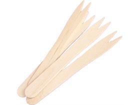 POMMES-PIEKER HOLZ  Länge 85 mm, aus Birkenholz