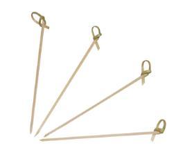 FINGERFOODSPIESS  15 cm, ø 3 cm, aus Bambus, LOOP - Scheitlin Papier FINGERFOODSPIESS  15 cm, ø 3 cm, aus Bambus, LOOP