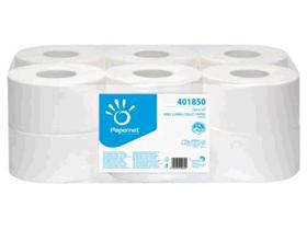 WC-PAPIER 2-LAGIG STAR WHITE MINI JUMBO  557 Blatt, 9 x 30.5 cm, Zellstoff - Scheitlin Papier WC-PAPIER 2-LAGIG STAR WHITE MINI JUMBO  557 Blatt, 9 x 30.5 cm, Zellstoff