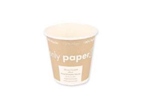 KAFFEEBECHER "ONLY PAPER"  1.5 dl , Neutraldruck, Pappe, Ø 8 cm