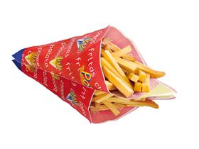 POMMESTUETE  gebl. Kraft fettdicht, 150 g, 19 cm, SD