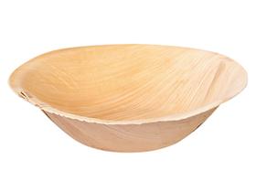 SCHALE PALMBLATT  rund, ø 12.5 cm, Höhe 3.5 cm