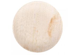 TELLER PALMBLATT  rund, ø 20 cm, Höhe 2 cm