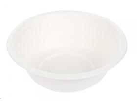 SCHALE BAGASSE  500 ml, rund, ø 15.5 cm, Höhe 4 cm