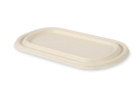 DECKEL ZU MENUESCHALE EIN UND ZWEITEILIG  aus Bagasse, 236 x 140 x 15 mm - Scheitlin Papier DECKEL ZU MENUESCHALE EIN UND ZWEITEILIG  aus Bagasse, 236 x 140 x 15 mm