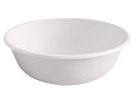 SCHALE BAGASSE  550 ml, rund, ø 20.5 cm, Höhe 3.0 cm