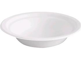 SCHALE BAGASSE  680 ml, rund, ø 19 cm, Höhe 4.0 cm