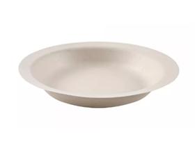 SCHALE BAGASSE  rund, Ø19.4 x 3 cm, natur, Bagasse - Scheitlin Papier SCHALE BAGASSE  rund, Ø19.4 x 3 cm, natur, Bagasse