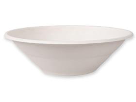 SCHALE BAGASSE  900 ml, rund, ø 19.5 cm, Höhe 6.5 cm