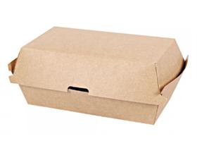 SANDWICHBOX KARTON  aus braunem Karton, 177 x 91 x 85 mm - Scheitlin Papier SANDWICHBOX KARTON  aus braunem Karton, 177 x 91 x 85 mm