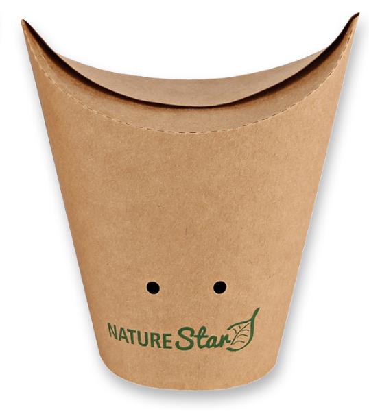 SNACKBOX BRAUN  ø 60 mm , Höhe 160 mm