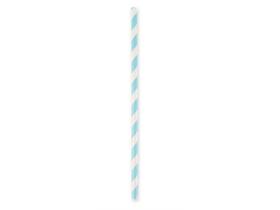 TRINKHALME PAPIER  hellblau, gerade, ø 6 mm, Länge 197 mm - Scheitlin Papier TRINKHALME PAPIER  hellblau, gerade, ø 6 mm, Länge 197 mm