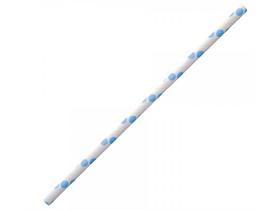 TRINKHALME PAPIER  hellblau, gerade, ø 6 mm, Länge 197 mm - Scheitlin Papier TRINKHALME PAPIER  hellblau, gerade, ø 6 mm, Länge 197 mm