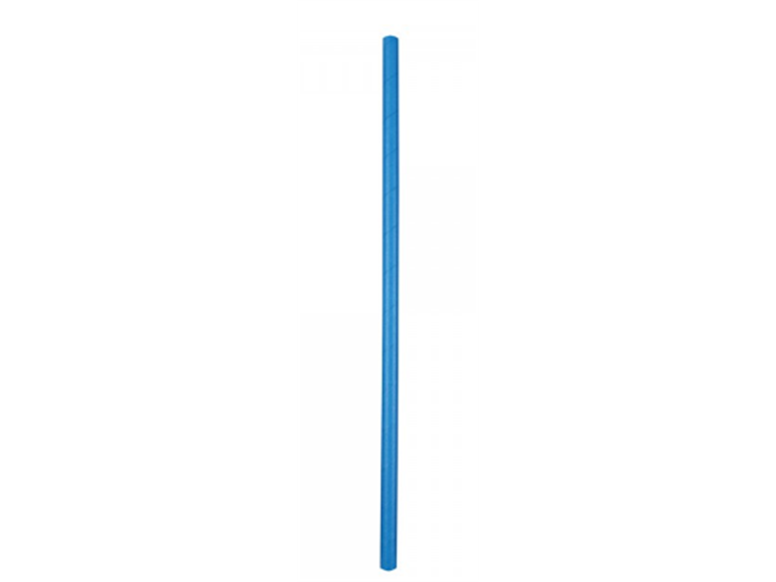 TRINKHALME PAPIER  blau, gerade, ø 8 mm, Länge 250 mm
