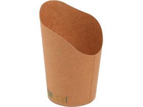 SCOOP-CUPS KARTON  aus braunem Karton, Grösse M