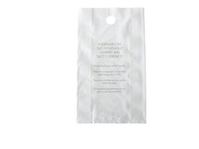 ESSENCE OF NATURE WITH ALPINE HERBS  Hygienebeutel, weiss/grau aus Plastik