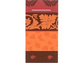 BESTECKTASCHEN AIRLAID  40 x 40 cm, "Amadeus" braun