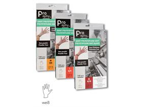 HANDSCHUHE TPE  TPE, transparent, puderfrei, Grösse L