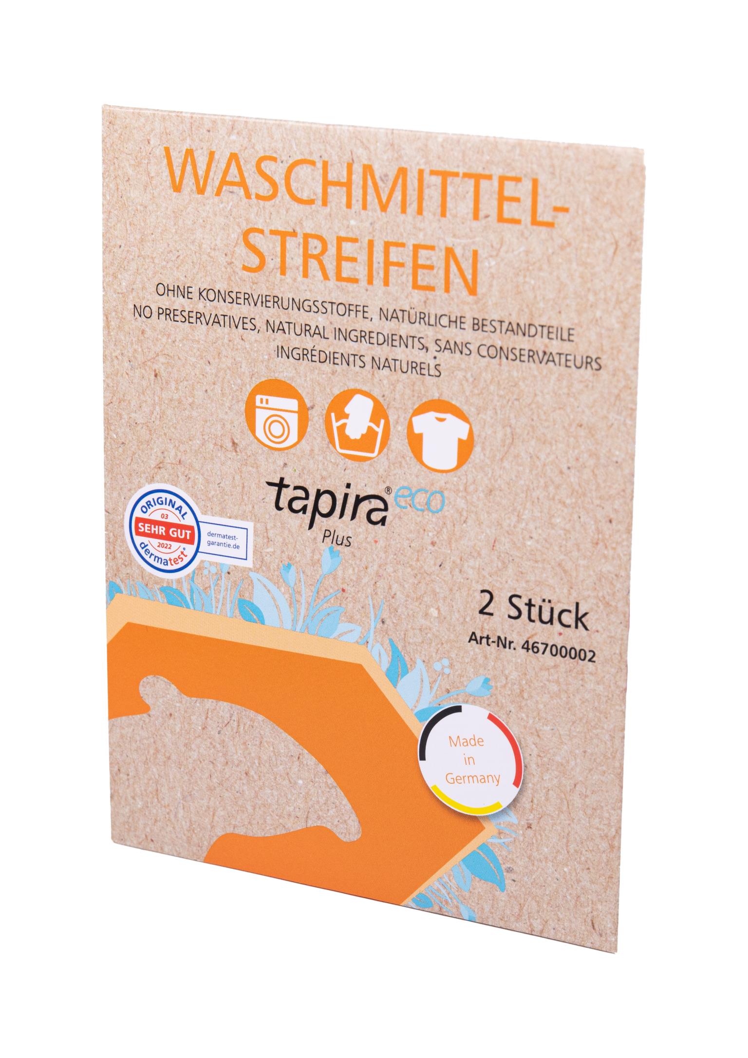 WASCHMITTELSTREIFEN  Waschmittelstreifen Tapira Plus Eco