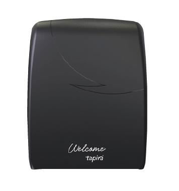 FALTHANDTUCHSPENDER  WELCOME TAPIRA  H:410 x B:320 x T:141 mm,schwarz