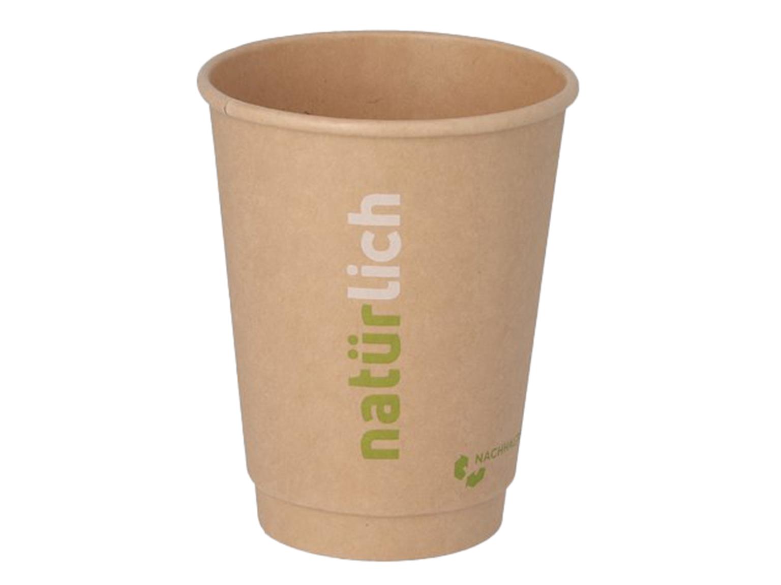 KAFFEEBECHER BRAUN  3 dl , braun, "Natürlich", doppelwandig