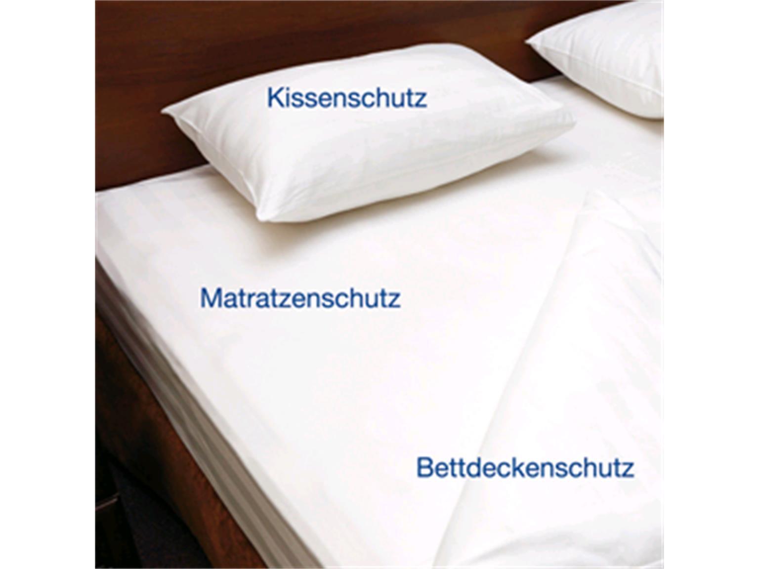 MATRATZENSCHUTZHUELLE  PU, 90x200x12 cm, wasserdicht, weiss