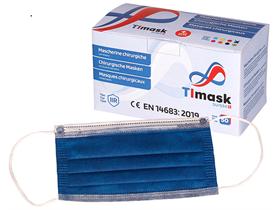 MUNDSCHUTZ  Mundschutz, 3-lagig, dunkelblau, Typ IIR - Scheitlin Papier MUNDSCHUTZ  Mundschutz, 3-lagig, dunkelblau, Typ IIR