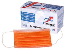 MUNDSCHUTZ  Mundschutz, 3-lagig, orange, Typ IIR - Scheitlin Papier MUNDSCHUTZ  Mundschutz, 3-lagig, orange, Typ IIR