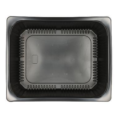 SIEGELSCHALE SCHWARZ  325 x 265 x 100 mm, rechteckig, PP