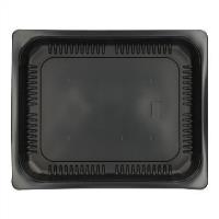 SIEGELSCHALE SCHWARZ  325 x 265 x 50 mm, rechteckig, PP