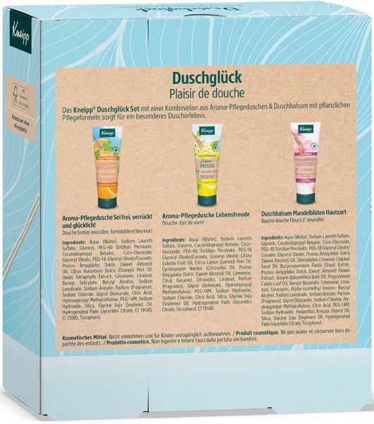 KNEIPP DUSCH GUTE LAUNE  Duschglück, Dusch - Set, 3x 75 ml