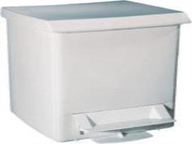 ABFALLEIMER  6 Liter, weiss, mit Fusspedale - Scheitlin Papier ABFALLEIMER  6 Liter, weiss, mit Fusspedale