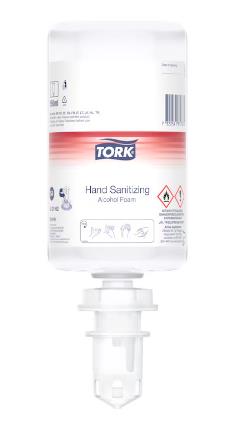 HAENDEDESINFEKTIONSMITTEL TORK  Premium S4, 950ml Flasche, transparent