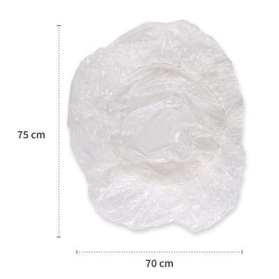 ABDECKHAUBE  LDPE, transparent, 70 x 75 x 7.5 cm