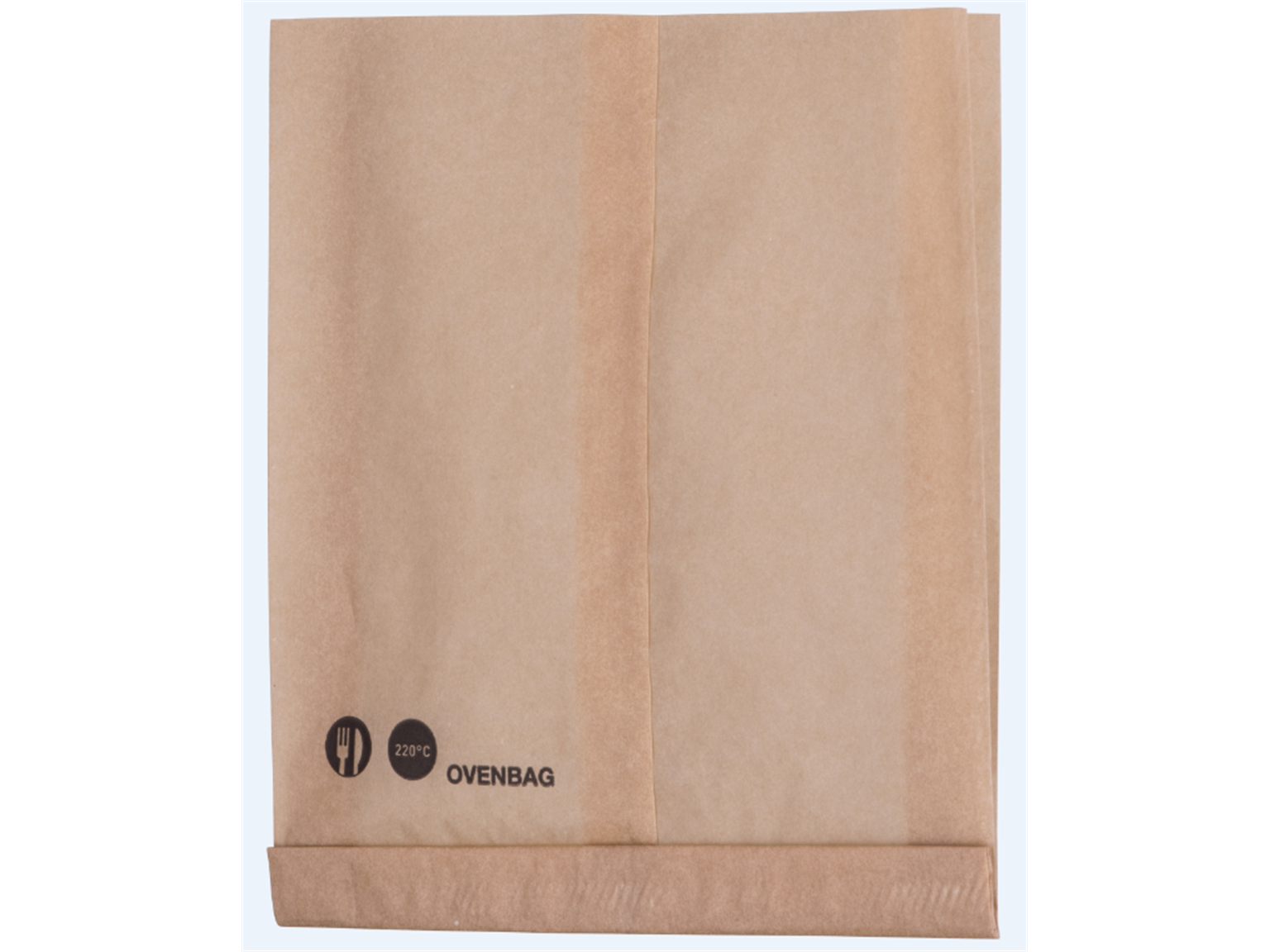 SEITENFALTENBEUTEL BRAUN  170 x 40 x 160 mm, OVENBAG, ofentauglich