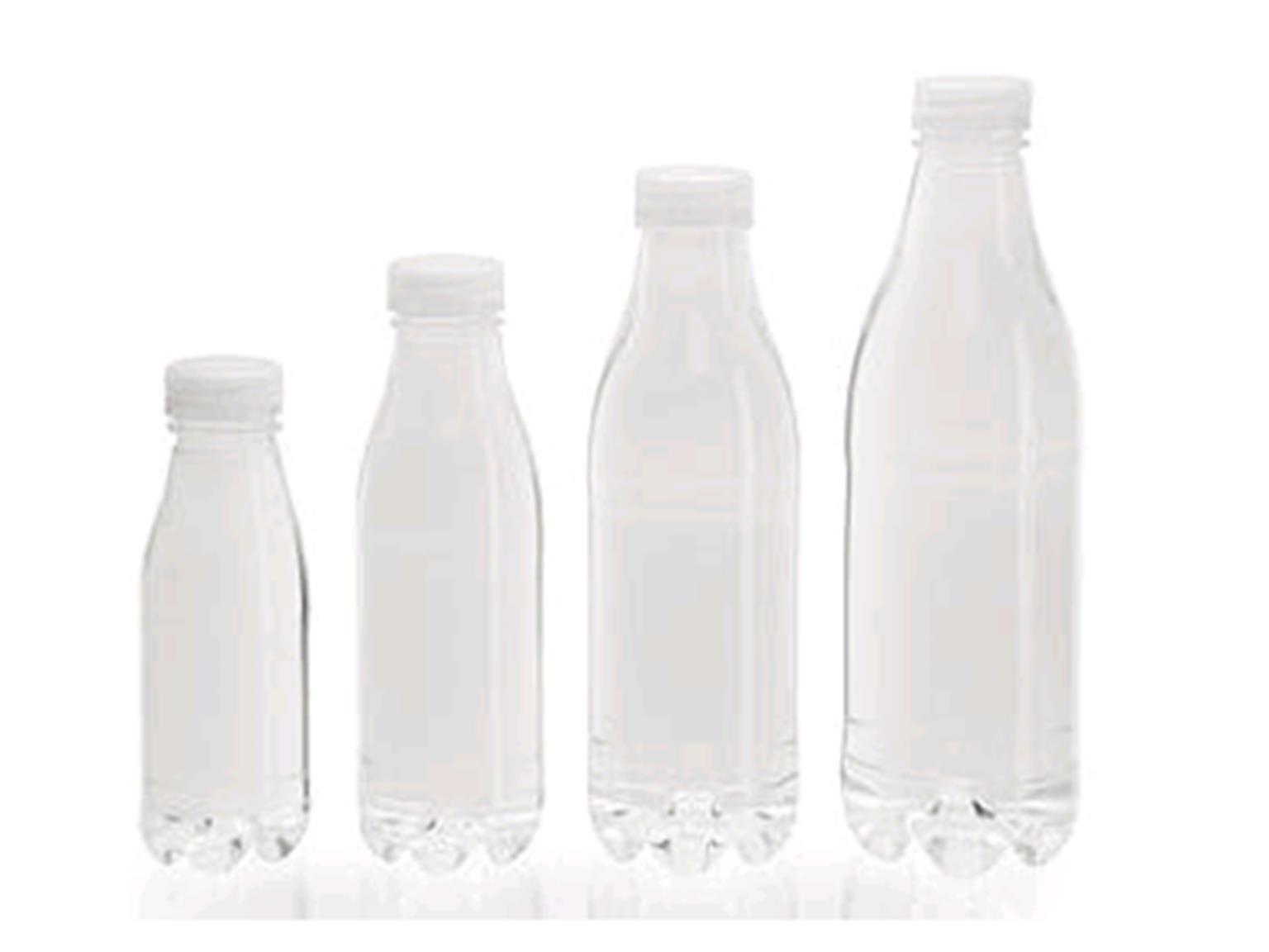 PET-FLASCHEN  Weithalsflaschen, 250 ml, 148x50 mm