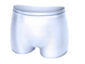 ID CARE NET PANTS  ID Care, Comfort Super L,braun, 80-120cm