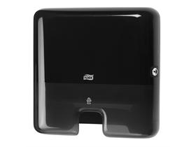 FALTHANDTUCHSPENDER TORK ELEVATION  Interfold Mini, H295xB302xT101mm,schwarz - Scheitlin Papier FALTHANDTUCHSPENDER TORK ELEVATION  Interfold Mini, H295xB302xT101mm,schwarz