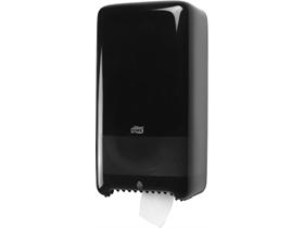 TOILETTENPAPIERSPENDER TORK ELEVATION  Compact, H344xT140xB184 mm, schwarz - Scheitlin Papier TOILETTENPAPIERSPENDER TORK ELEVATION  Compact, H344xT140xB184 mm, schwarz