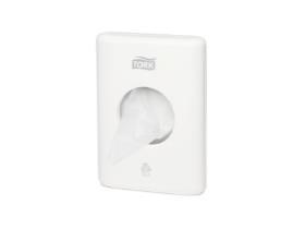 SPENDER FUER HYGIENEBEUTEL TORK  B5, H36 x T100 x B140 mm, weiss