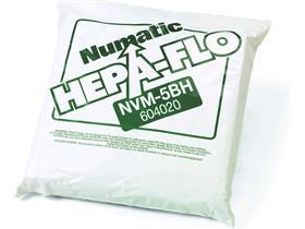 NUMATIC SAUGERZUBEH&Ouml;R  HEPA-FLO Offene Hochleistungsfilter-S&auml;ck