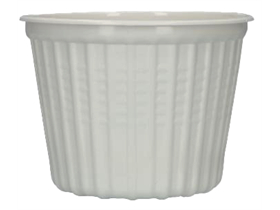 SUPPENBECHER MEHRWEG  Ø 115 mm, Höhe 80 mm, 520 ml, weiss