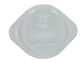 DECKEL ZU SUPPENSCHALE MEHRWEG  Ø 202, transparent, aus Kunststoff