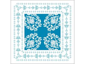 TASSENUNTERSETZER TISSUE  90 x 90 mm, Tissue, PASCAL