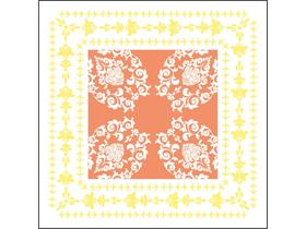 TASSENUNTERSETZER TISSUE  90 x 90 mm, Tissue, PASCAL