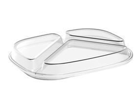 DECKEL ZU MENUEBOX UNGETEILT  Deckel, 239 x 184 x 26 mm